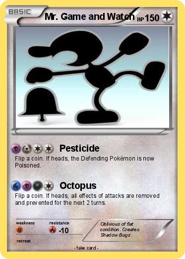 Pokemon Mr. Game and Watch