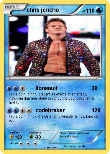 Pokemon chris jericho
