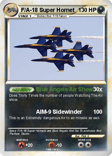 Pokemon F/A-18 Super Hornet