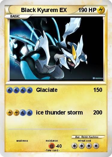 Pokemon Black Kyurem EX