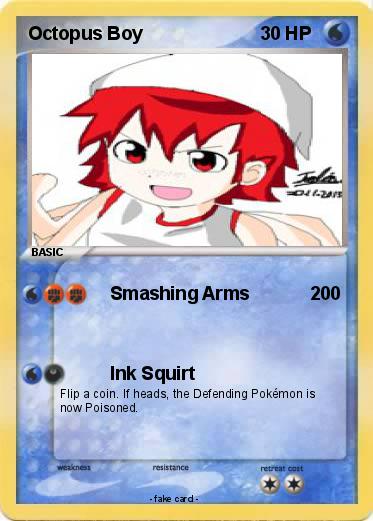Pokemon Octopus Boy