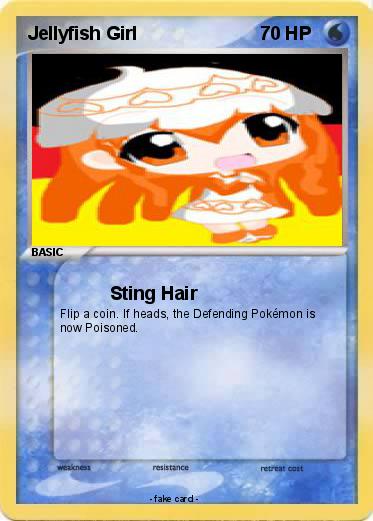 Pokemon Jellyfish Girl