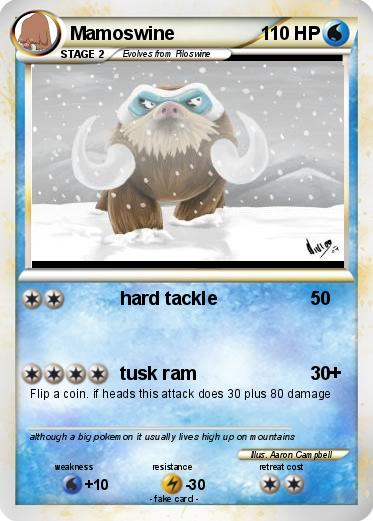 Pokemon Mamoswine