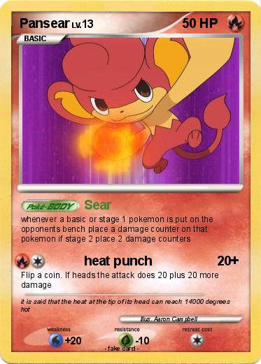 Pokemon Pansear