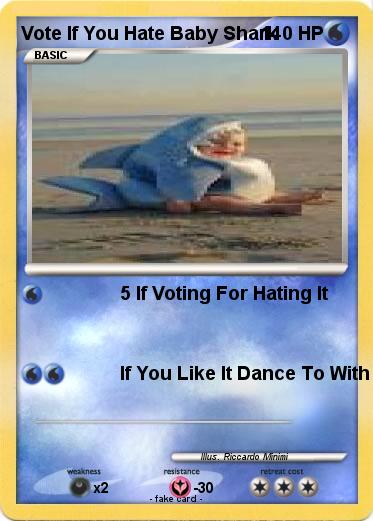 Pokemon Vote If You Hate Baby Shark