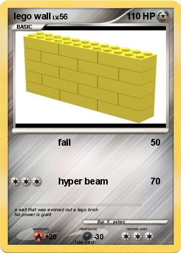 Pokemon lego wall