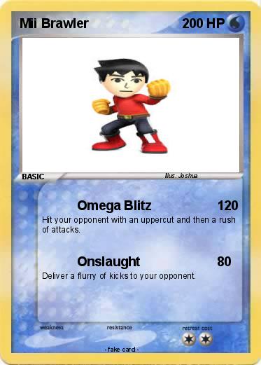 Pokemon Mii Brawler