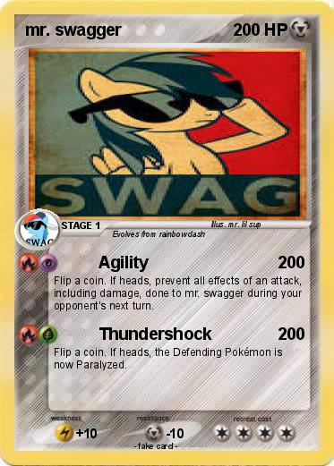 Pokemon mr. swagger