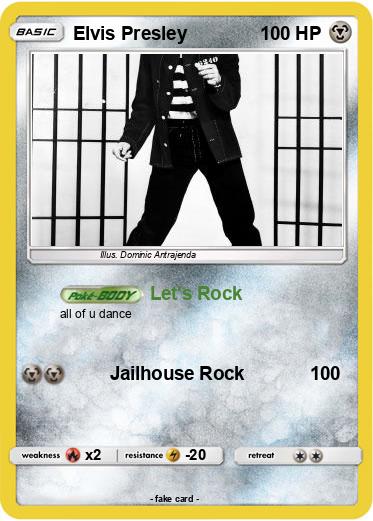 Pokemon Elvis Presley