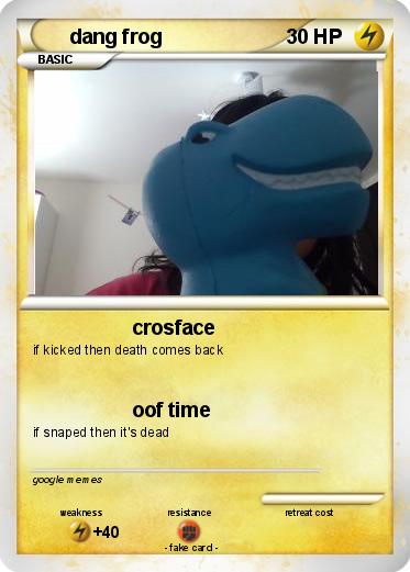 Pokemon dang frog