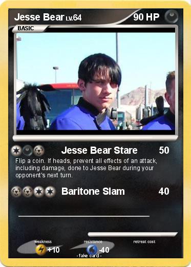 Pokemon Jesse Bear