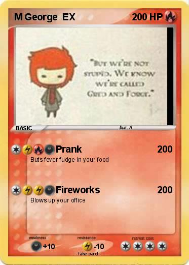 Pokemon M George  EX