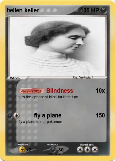 Pokemon hellen keller