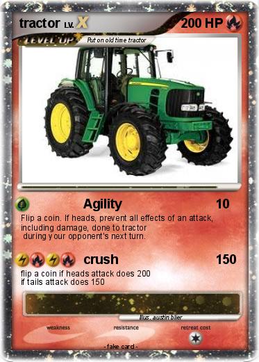 Pokemon tractor
