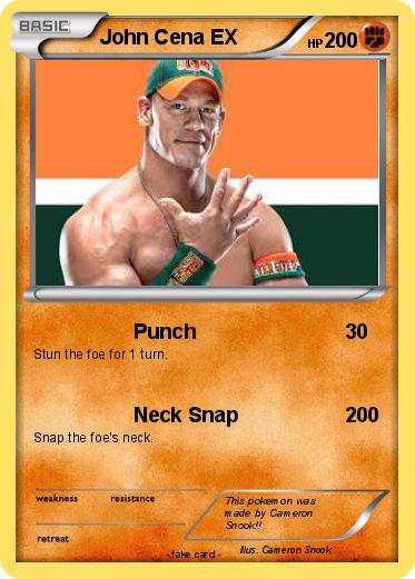 Pokemon John Cena EX