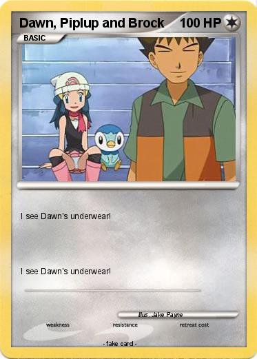 Pokemon Dawn, Piplup and Brock