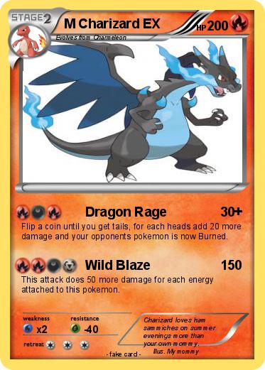 Pokemon M Charizard EX