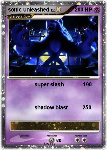 Pokemon sonic unleashed