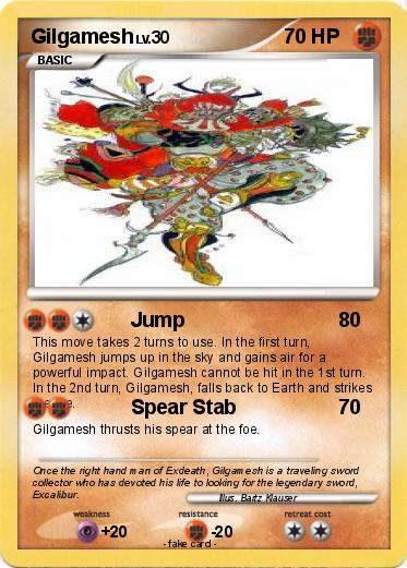 Pokemon Gilgamesh