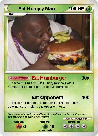 Pokemon Fat Hungry Man