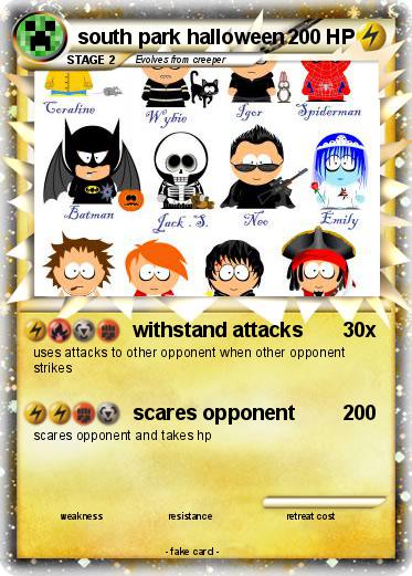 Pokemon south park halloween