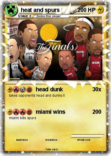 Pokemon heat and spurs