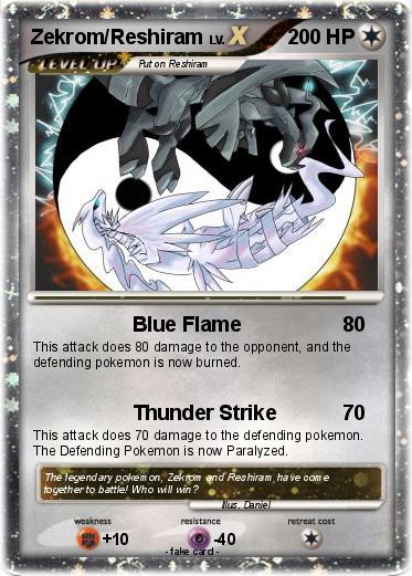 Pokemon Zekrom/Reshiram