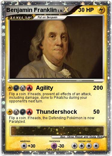 Pokemon Benjamin Franklin