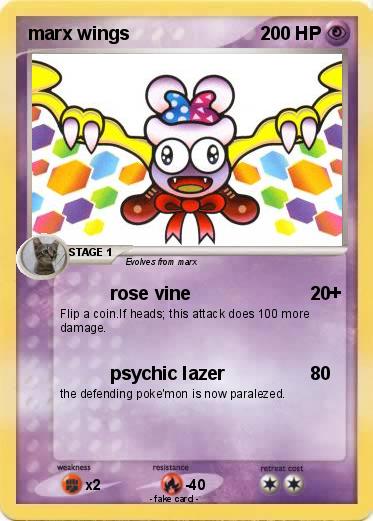 Pokemon marx wings
