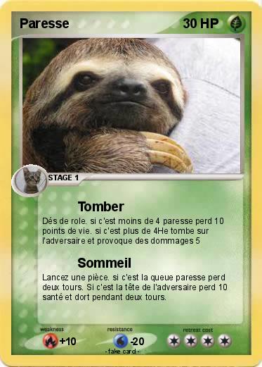 Pokemon Paresse