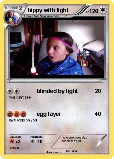 Pokemon hippy with light