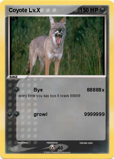 Pokemon Coyote Lv.X