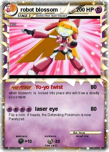 Pokemon robot blossom