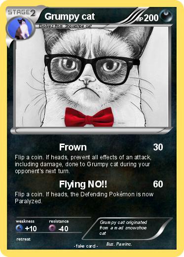 Pokemon Grumpy cat