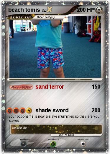 Pokemon beach tomis