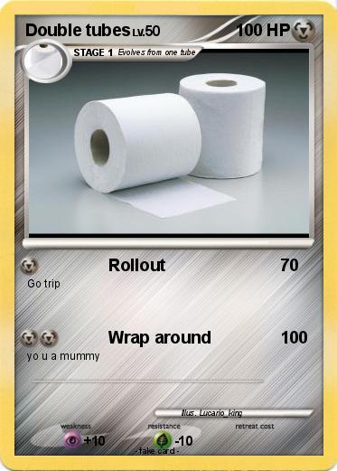 Pokemon Double tubes