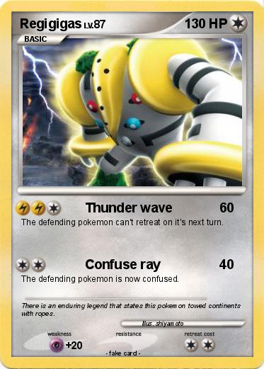 Pokemon Regigigas