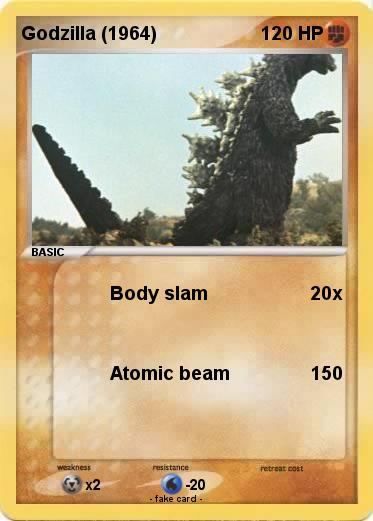 Pokemon Godzilla (1964)