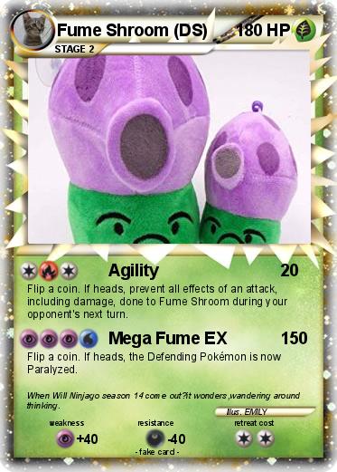 Pokemon Fume Shroom (DS)