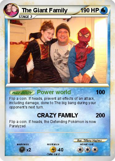 Pokemon The Giant Family