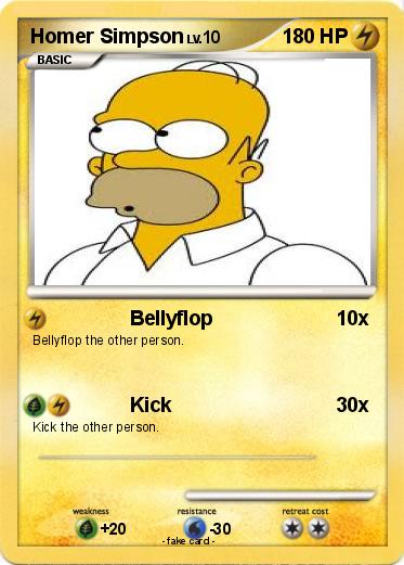 Pokemon Homer Simpson
