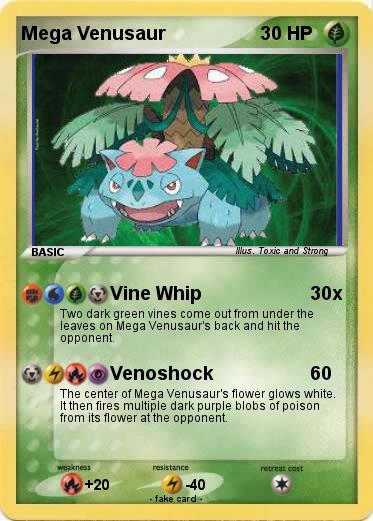 Pokemon Mega Venusaur