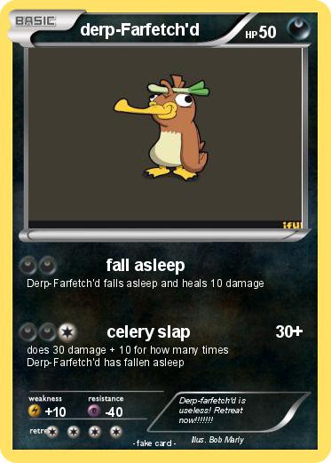 Pokemon derp-Farfetch'd