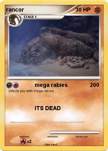 Pokemon rancor