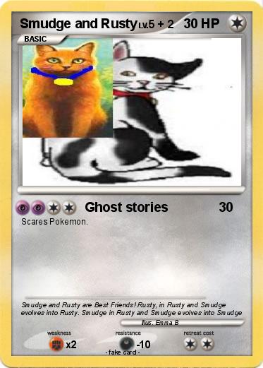 Pokemon Smudge and Rusty