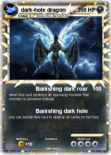 Pokemon dark-hole dragon