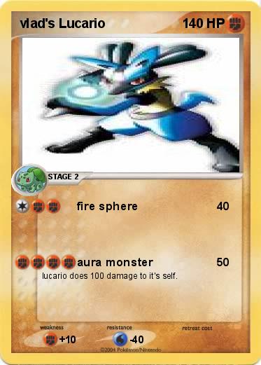 Pokemon vlad's Lucario