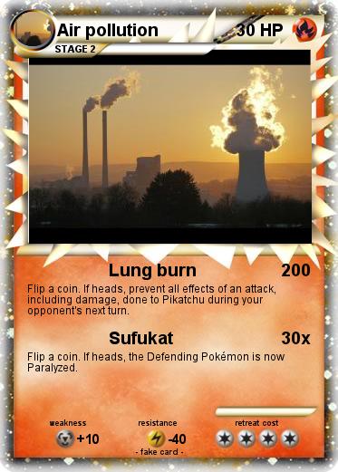 Pokemon Air pollution