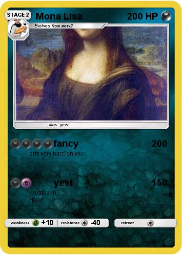Pokemon Mona Lisa