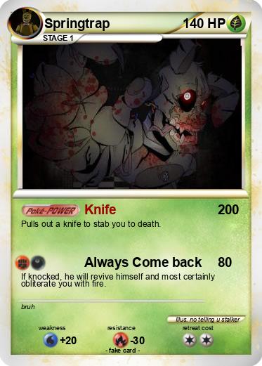 Pokemon Springtrap